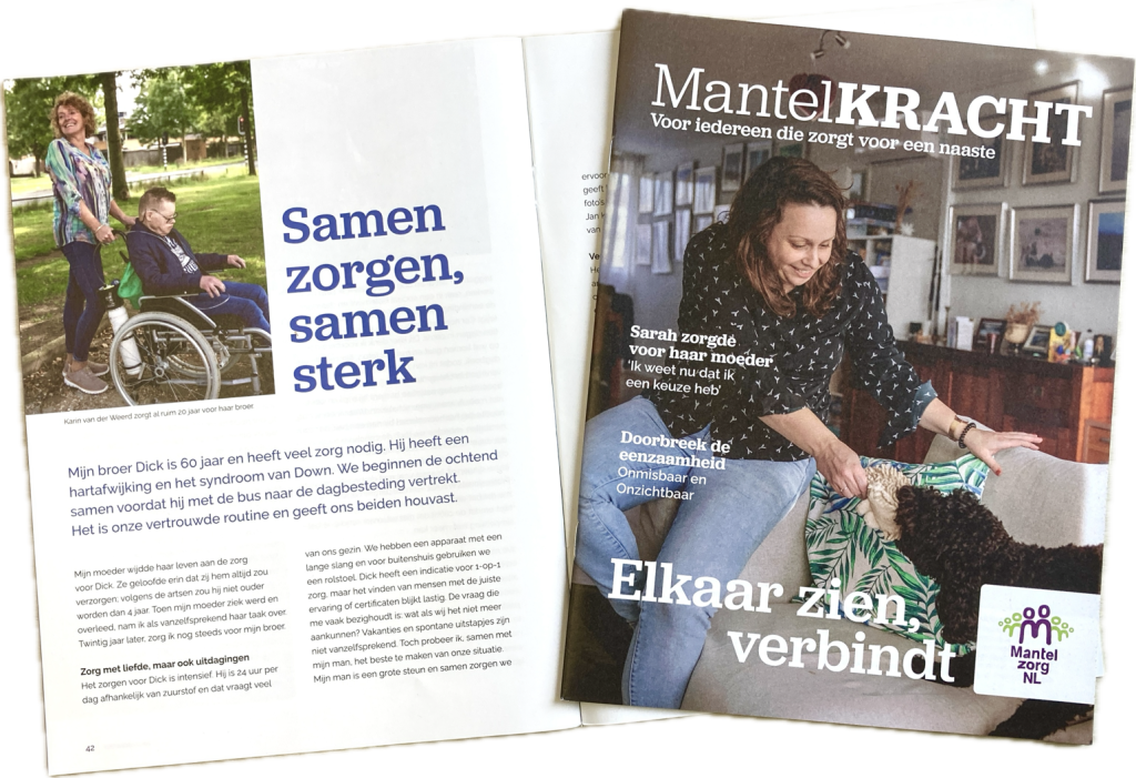 Mantelkracht Magazine voorbeeld