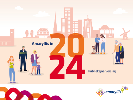 Front cover Public annual report Amaryllis 2024